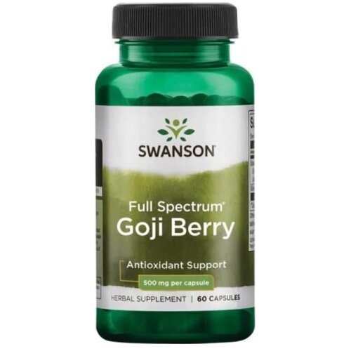 Swanson Goji bobice 500 mg (60 kapsula) Slike