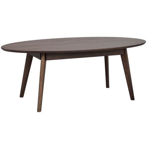 Rowico Temno rjava mizica v hrastovem dekorju 65x130 cm Yumi &amp;ndash; Slike