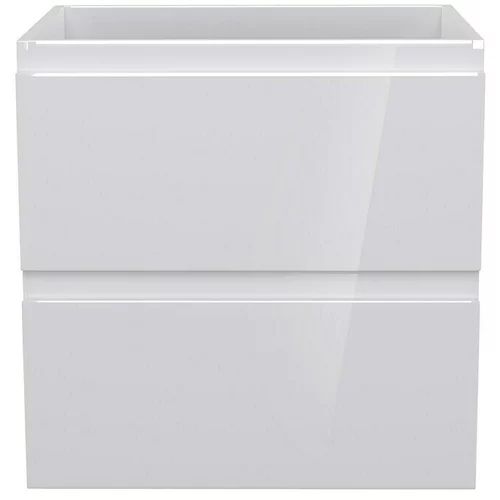 CAMARGUE espacio kupaonski ormarić za nasadni umivaonik (60 x 46 x 60 cm, 2 ladice, gama bijela sjaj)