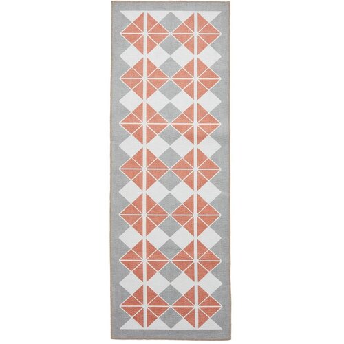 Think Rugs Narančasta/siva periva staza 76x230 cm Victoria Orange &amp;ndash; Slike