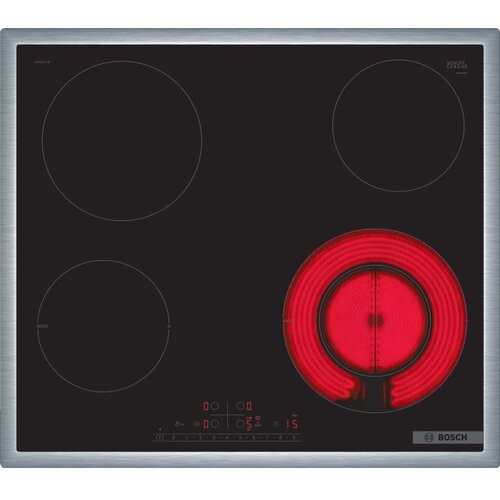 Bosch Staklokeramička ploča Serie 6| 60 cm, INOX okvir 1 pro&scaron;ireno kolo Cijene