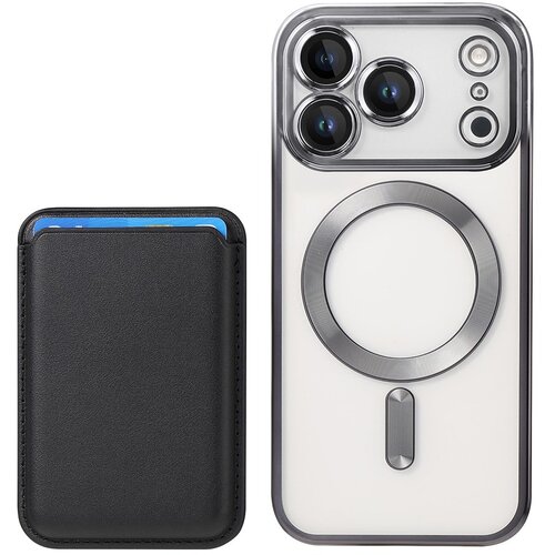INF Črn magnetni etui, združljiv z iPhone 17 Pro - Vključuje držalo za kartice Magsafe, (5000274924) Cene