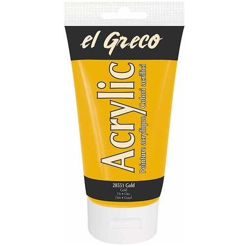  Akrilna boja el greco 150 ml gold Cene