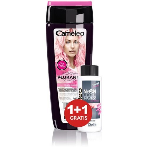 Delia pink toner ili preliv za kosu 200 ml + šampon 50 ml cameleo Slike