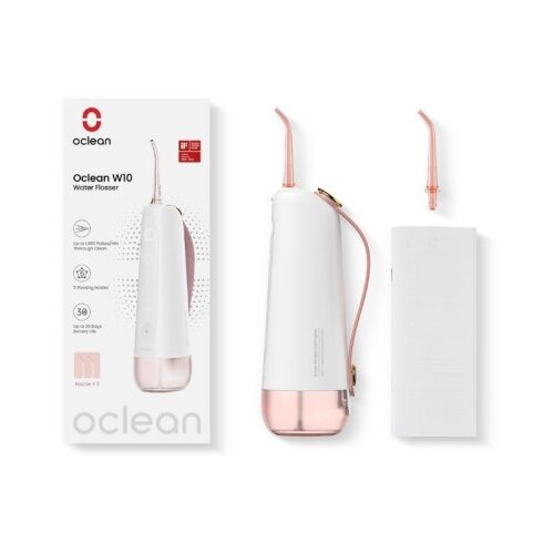 Oclean Ustna prha W10 - 2 nastavka Roza Cene