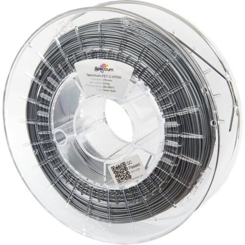Spectrum PET-G HT100 Silver Steel - 1,75 mm / 500 g Slike