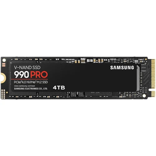 Samsung SSD 4TB 990 PRO M.2 NVMe MZ-V9P4T0BW