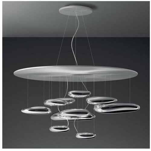 ARTEMIDE 1367110A - LED prigu&amp;scaron;iva viseća svetiljka na sajli MERCURY LED/58W/230V 3000K Slike