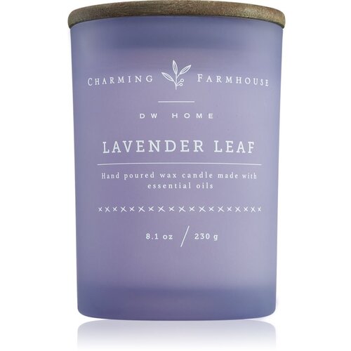 DW Home Charming Farmhouse Lavender Leaf di&amp;scaron;eča sveča 230 g Slike
