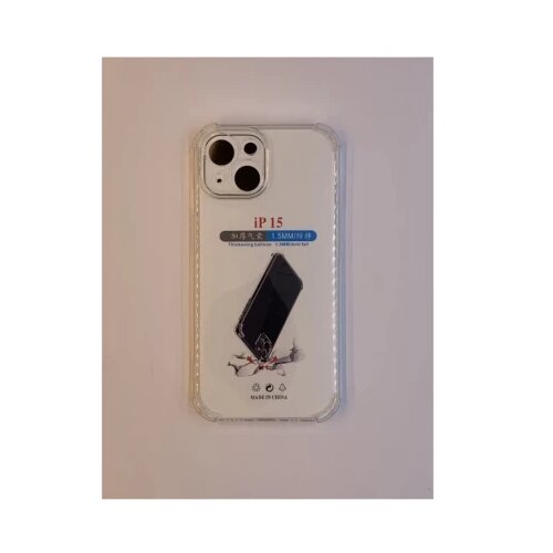 TYPHON iPhone 15 transparent sa ojačanim ivicama Slike