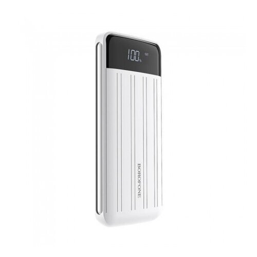 Borofone prenosna baterija T21A powerbank 20000 mAh 2x USB bel Slike