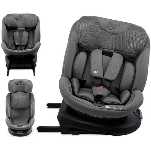 Kinderkraft autosjedalica XPEDITION 3 i-Size 0-36 kg (40-150 cm) 360, Grey Cijene