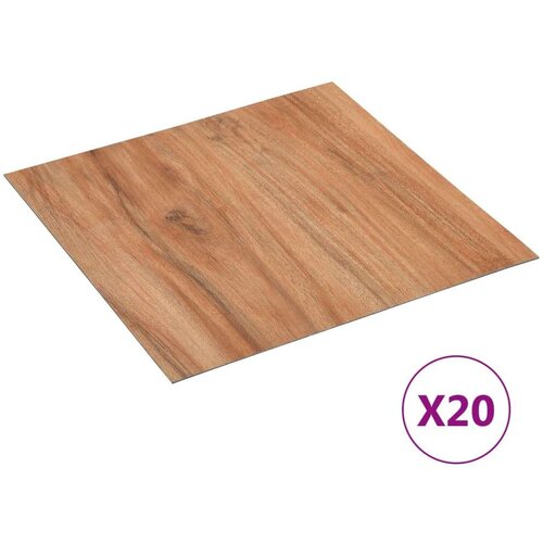 vidaXL Samoljepljive podne obloge 20 kom PVC 1,86m² svijetla boja drva Cijene