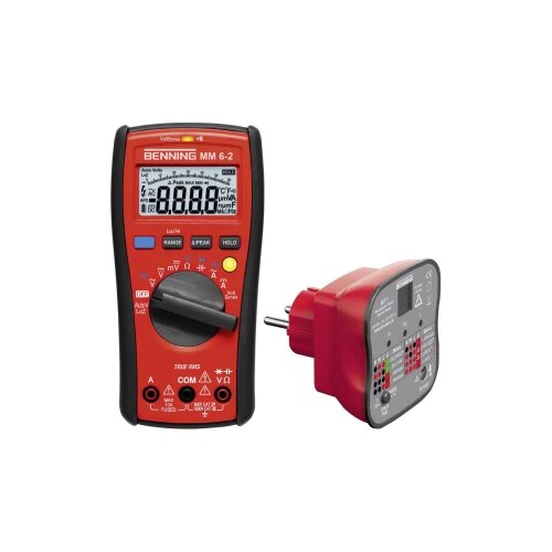 Benning MM 6-2 + SDT 1 ručni multimetar digitalni CAT III 1000 V, CAT IV 600 V Zaslon (brojevi): 6000 Cijene
