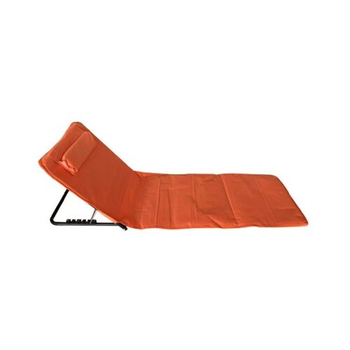  Ležaljka sklopiva za plažu 140x39cm narandžasta LP-722000N Slike
