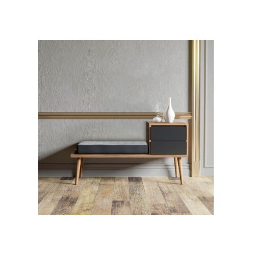 Hanah home Fiume (854KLN3801) Stalak za cipele, smeđe-crni Cene