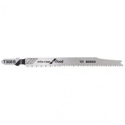Bosch list ubodne testere extra-clean for wood t 308 b 117 x 2.2 xc mm Slike
