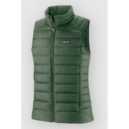 Patagonia Down Brezrokavnik canopy green Slike