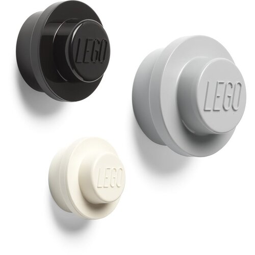 Lego Set od 3 zidne vješalice Black And White Cijene