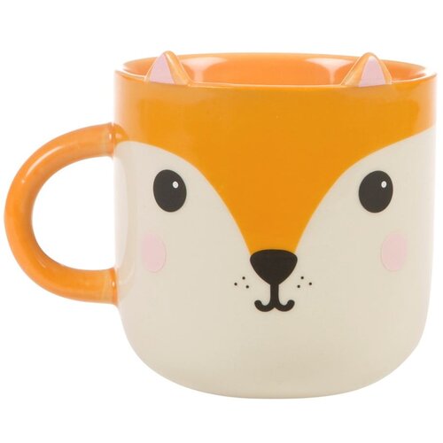 Sass &amp;amp; Belle Keramični lonček Kawaii Fox, 450 ml Slike