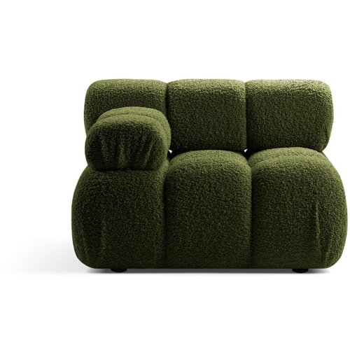 Micadoni Zelena modularna sjedeća garnitura od bouclé tkanine (s lijevim kutom) Bellis – Home Cijene