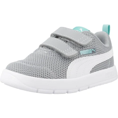 Puma COURTFLEX V3 MESH INF Siva