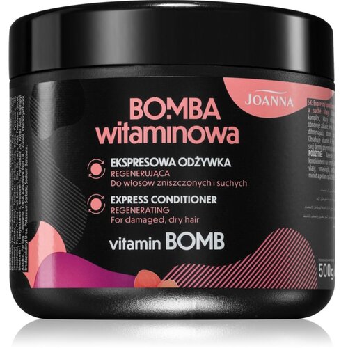 Joanna Vitamin Bomb Express Conditioner ekspresni regeneracijski balzam za suhe in poškodovane lase 500 ml Cene
