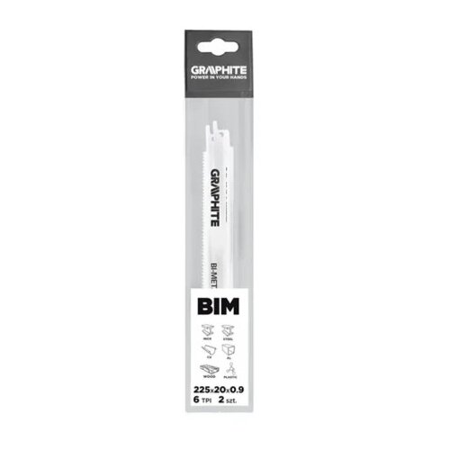 Graphite testerica za ubodnu BIM 225x20 2/1 ( 57H952 ) Slike