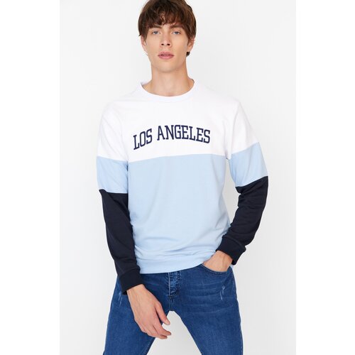 Trendyol Sweatshirt - Blue - Regular fit Slike