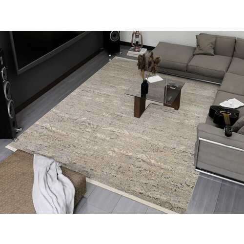Dieter Knoll TKANA PREPROGA Kollektion 160/230 cm tkano rjava, bež Slike