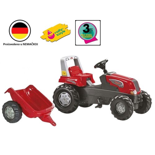 Rolly Traktor junior RT sa kid prikolicom crveni Slike