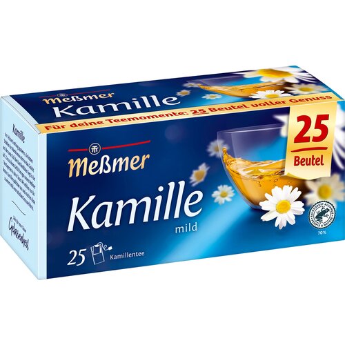 Meßmer Zeli&scaron;čni čaj - kamilica - 25 čajnih vrečk Cene