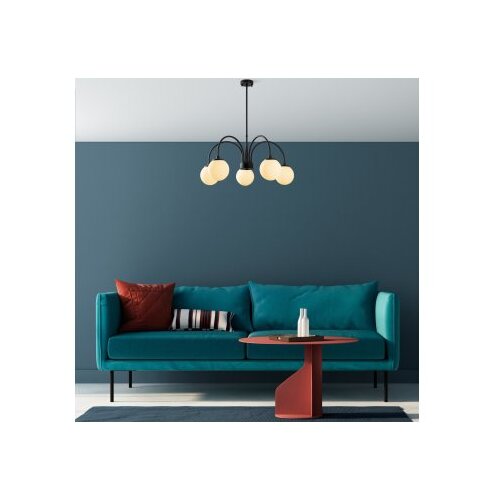 Opviq Luster Sferis-13935, 70 cm, IP20, Crno-bijela Slike
