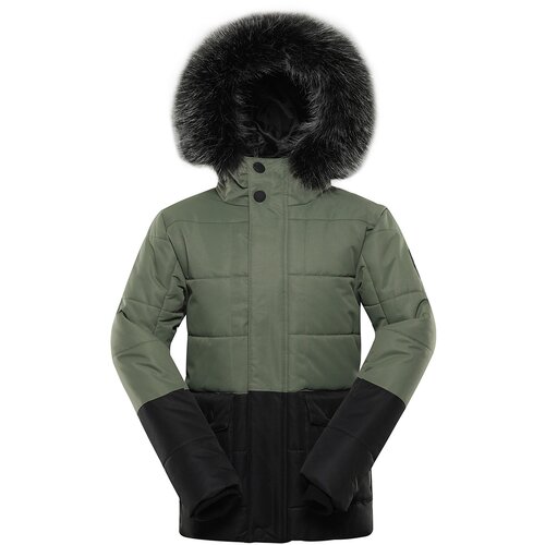 Alpine pro Kids jacket with membrane ALPINE FOR EGYPO olivine Cene