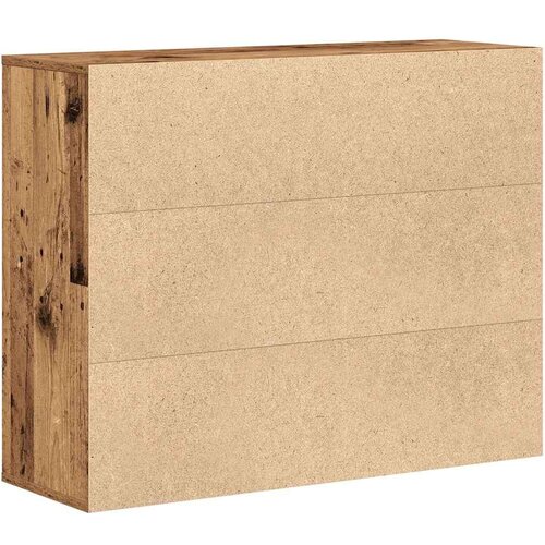 VidaXL Bivak Old Wood 88x30x70 cm Inženirski les Slike