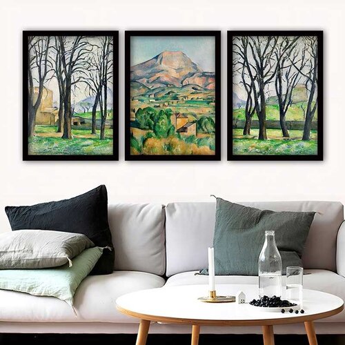 Wallity Set uramljenih slika 3SC_UN383108 , 3 Dela Cene