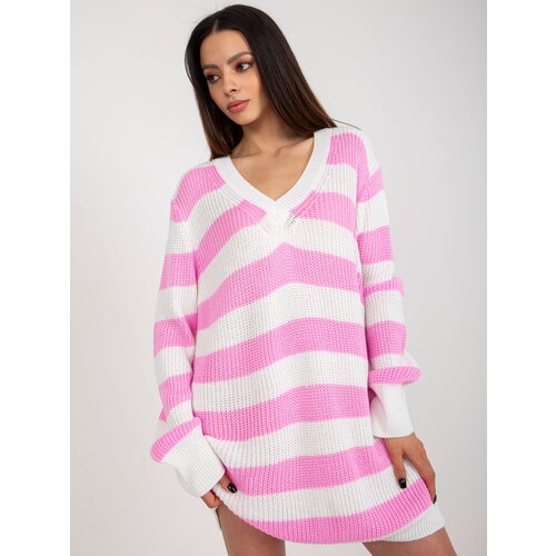 BADU Sweater-BA-SW-8030.58P-pink Slike