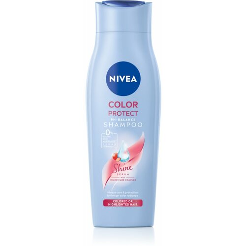 Nivea color care & protect šampon za sjaj i zaštitu farbane kose 250 ml Slike