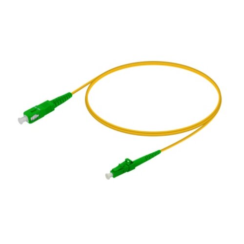 Exeshop Exelink patchcord sc/apc-lc/apc single mode, simplex, g652d, 3mm, 5 m ( exe031 ) Cene