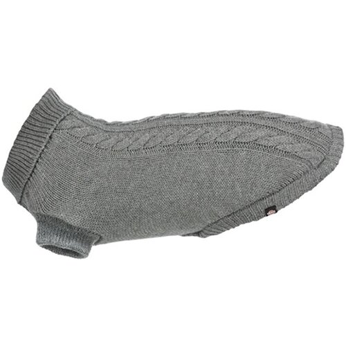 Trixie pulover za pse Kenton L 60cm sivi 680019 Cene