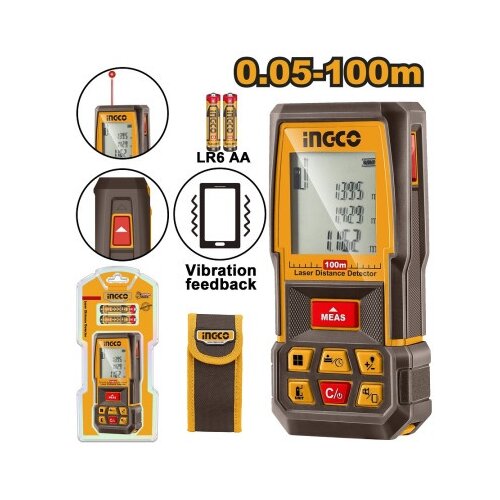 Ingco hldd1008 laserski daljinomer 0.05-100m ( HLDD1008 ) Cene