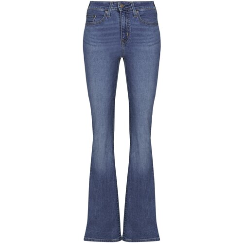 Levi&amp;#039;s Kavbojke bootcut 725 HIGH RISE BOOTCUT Modra Slike