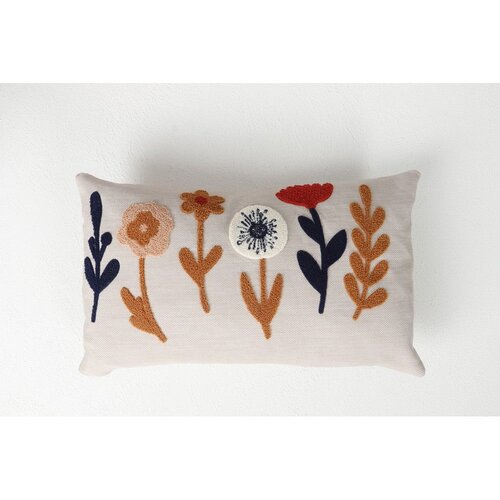 Mioli Decor Lanena okrasna blazina 25x43 cm Orkide – Cene