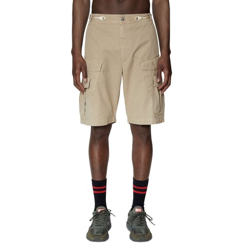 Diesel Shorts - P-JOFFE-SHO SHORTS beige Slike
