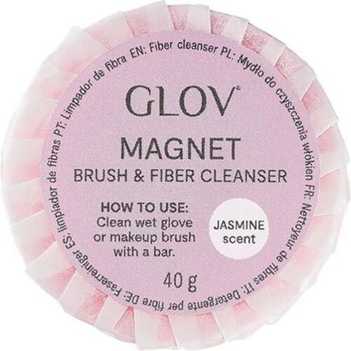 Glov magnetni sapun za čišćenje rukavica i kozmetičkih četkica jasmine Slike