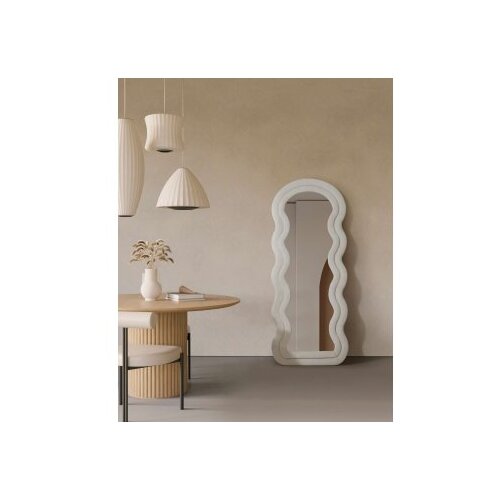 Hanah home Podno ogledalo Mia, 65 cm x 170 cm, Krem Cijene