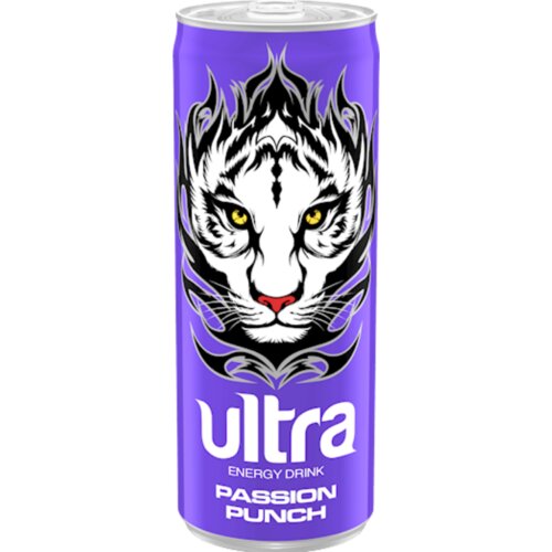 Ultra Energy Passion punch Energetski napitak, 0.25l Slike