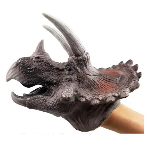 Magic Toys Ročna lutka dinozavra Triceratopa Cene