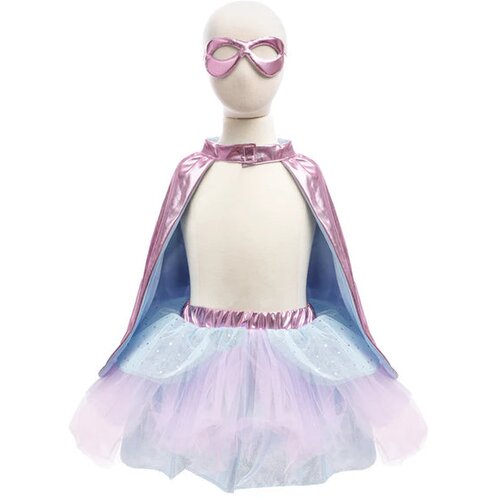  dečiji kostim super-duper, metallic pink/light blue kostim Cene