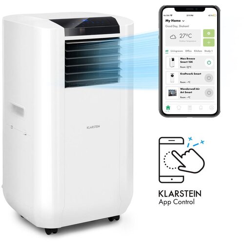 Klarstein Max Breeze Smart prijenosna klima, Bijela Cijene